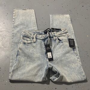 Light Wash Denim Jeans fashion nova size 7 new